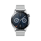 Smartwatch Huawei GT 3 Jupiter-B19T, Stainless Steel / Stainless Steel Strap