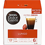 Capsule cafea Nescafe Dolce Gusto Lungo, 16 capsule cafea, 16 bauturi, 104g