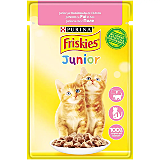 Friskies Junior cu Pui in Sos, hrana umeda pentru pisici, 85 g
