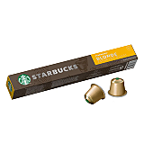 Starbucks Blonde Espresso Roast by Nespresso, capsule cafea, prajire usoara, cutie cu 10 capsule, 53g