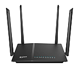 Router D-Link DIR-825/EE, wireless 1200Mbps, Negru