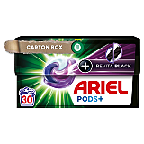 Detergent de rufe capsule Ariel PODS+ Revita Black, 30 spalari