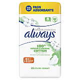 Absorbante Always Cotton Protection Ultra, 22 bucati