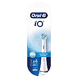 Rezerve periuta de dinti electrica Oral-B iO Ultimate Clean, compatibile doar cu seria iO, 4 buc, Alb