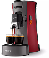 Espressor cafea Philips Senseo Select CSA230/91, Intensity Plus, Crema Plus, 1450 W, Rosu