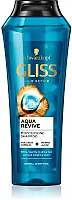 Sampon Gliss Aqua Revive pentru par normal sau uscat, cu alge marine si complex de Hyaluron 250 ml