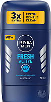 Deodorant stick Nivea Fresh Active pentru barbati, 50ml