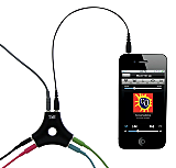 TnB Distribuitor (splitter) audio 5 x Jack 3.5mm, cablu 20cm
