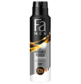 Deodorant spray anti-perspirant Fa Men Invisible Power 150 ml