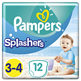 Scutece Pampers Splashers Marimea 3-4, 6-11 kg, 12 buc