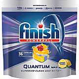 Detergent vase pentru masina de spalat, Finish Quantum Lamaie, 36 tablete