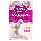 Benzi depilatoare pentru fata cu orhidee Farmec 20buc