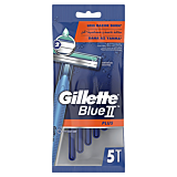 Aparat de ras de unica folosinta Gillette Blue2 Plus, 5buc