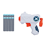Mini blaster XShot cu 8 proiectile Zuru, Multicolor