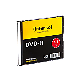 Carcasa slim Intenso cu 10 buc DVD-R 4.7GB, 16x