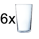 Set 6 pahare sticla transparenta Juice Theo, 30cl