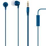 Casti audio in-ear Poss PSEAR181NB, microfon, Albastru