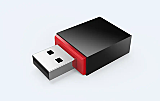 Mini adaptor USB Wireless Tenda U3, 300 Mbps, Negru
