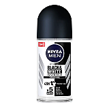 Deodorant roll-on Nivea pentru barbati Black & White Invisible Power, 50 ml