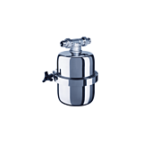 Filtru apa retea Viking mini Aquaphor, capacitate filtrare 15000-30000 L, Argintiu