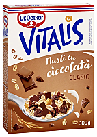 Musli Vitalis Dr.Oetker Vitalis cu Ciocolata 300g