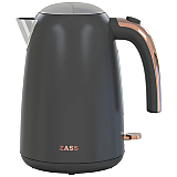 Fierbator apa Zass ZCK 21, Electric, 1.7 litri, 2200 W, Negru / Auriu