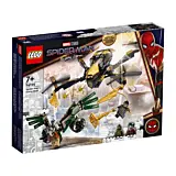 LEGO Super Heroes Duelul cu drona al Omului Paianjen 76195