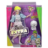Papusa Barbie Extra Style - Beanie, Multicolor