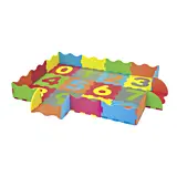 Covor bebe tip puzzle, Multicolor