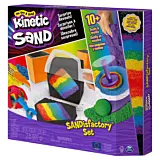 Set Kinetic Sand Sandisfactory, 13 accesorii, Multicolor