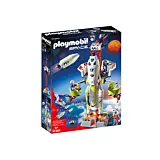 Set constructie Racheta spatiala cu lansator Playmobil 9488