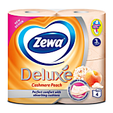 Hartie igienica Zewa Deluxe Cashmere Peach 4 role 3 straturi