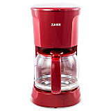 Cafetiera Zass ZCM 10 RL, 1.5 litri, 1000 W, Rosu