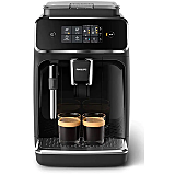Espressor de cafea automat Philips EP2221/40, spumant lapte manual, 1.8 litri, 15 bari, Negru
