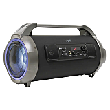 Boxa portabila PNI BoomBox BT240 stereo, 24W, karaoke, microfon cu fir, baterie reincarcabila, lumini led RGB