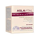 Crema hidratanta antipoluare SPF10 - Aslavital Mineralactiv 50 ml