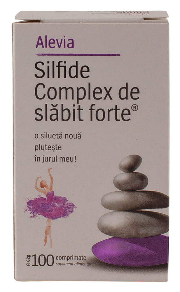 alevia silfide complex de slabit forte 100 comprimate)