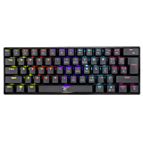 Tastatura gaming White Shark GK-2022 Shinobi, LED RGB, USB Negru