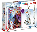 Puzzle 3D Disney Frozen ΙΙ 104pcs