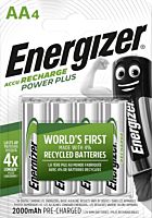 Set 4 baterii reincarcabile Energizer power PLUS R6/AA, 2000mAh