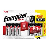 Set 8 baterii Energizer Alcaline MAX R6/AA