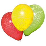 Set 10 baloane Happy Birthday