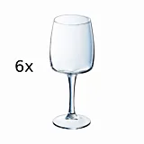 Set 6 pahare vin rosu Equip Home Luminarc, sticla, 35 cl, Transparent