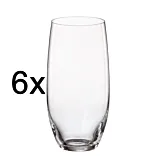 Set 6 pahare High Ball, sticla cristalina, 470 ml, Transparent