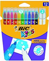 BIC Kids Magic Felt Pens 12 buc