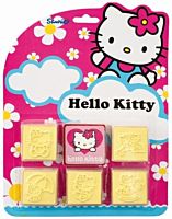 Set 5 stampile din lemn Hello Kitty