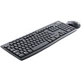 Kit Tastatura + Mouse Wireless Desktop MK270 Logitech, USB 2.0, 8 Taste programabile, Negru