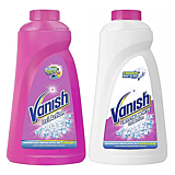 Pachet solutie indepartare pete Vanish Pink 1l si solutie indepartare pete Vanish White 1l