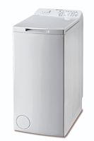 Masina de spalat rufe verticala Indesit BTWL60300EEN, 6 Kg, 1000 rotatii, Clasa D, Push&Wash, Alb