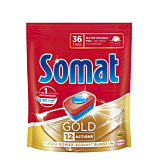 Detergent pentru masina de spalat vase Somat Gold, 36 tablete